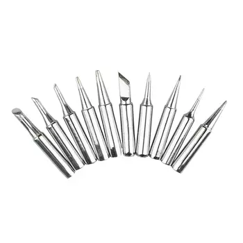 

10X Iron Tips For Hakko Soldering Rework Station 900M-T-B/900M-T-I/900M-T-K