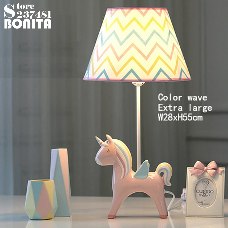 Big Size Unicorn Dimmable LED table lamp bedside Night light Cute Desk Light Christmas Girlfriend Present Kid's gift | Освещение