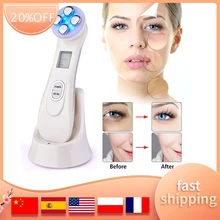 

Facial Massager Skin Tightening Machine 5 Color Light Strengthening Elasticity Modifying Wrinkles Professional Care Anti Aging
