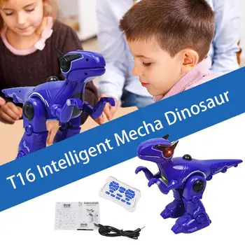 

Battery Operated Intelligent Dinosaur With Remote Control Toys For Boys Remote Control Intelligent Mecha Dinosaur Model In Stock