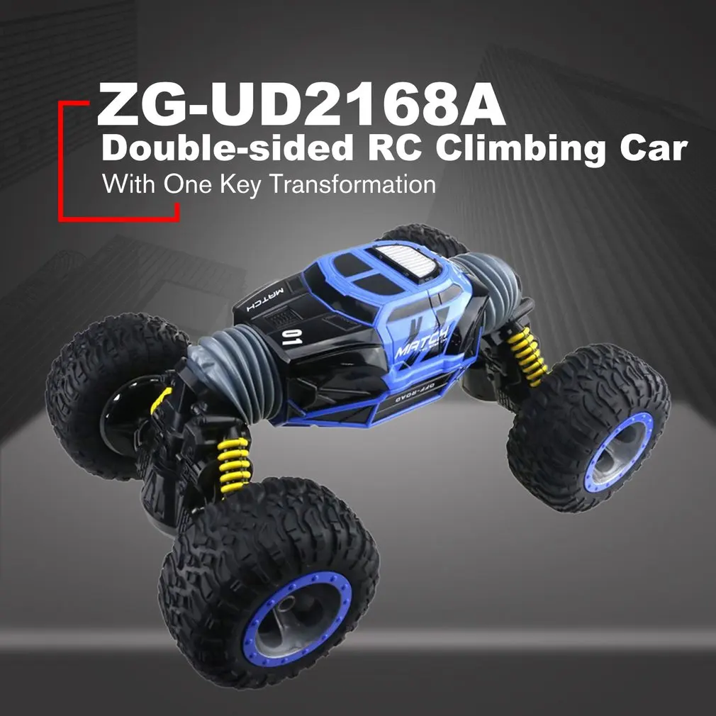 RC автомобиль 4WD грузовик весы двухсторонний 2,4 ГГц один ключ трансформации вездеход варанид скалолазание Автомобиль Дистанционное управление игрушки - Цвет: 1-8