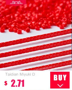 Тайдиан MIyuki seedbeadbeads 11/0 Delica японский родные beadbracelets изготовление Пикассо цвет в партии платье 5 г около 1000 шт