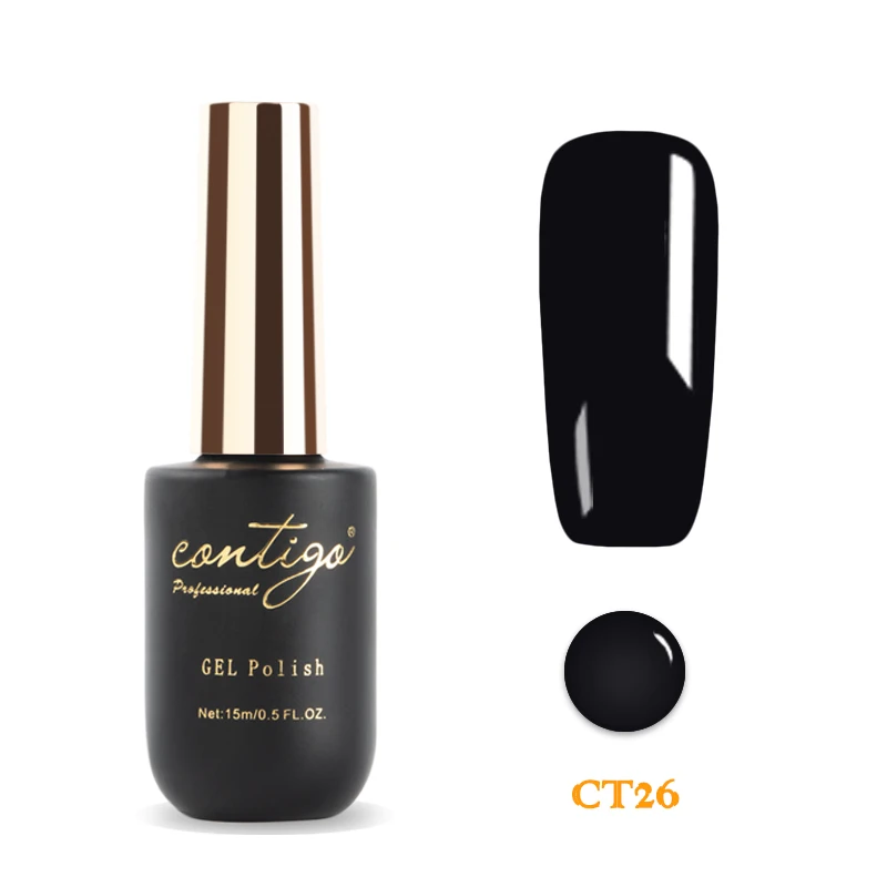 Contigo Гель-лак для ногтей 60 цветов новейший Гель-лак es Полупостоянный УФ светодиодный лак Гибридный впитывающий эмалированный Гель-лак для дизайна ногтей - Цвет: contigo--26