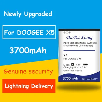 

Genuine Security 3700mAh DOOGEE X5 Battery for DOOGEE X5 DOOGEE X5S DOOGEE X5 Pro Battery Replacement mobile phone battery