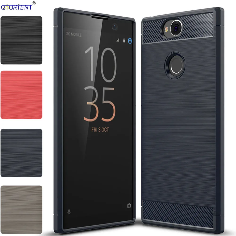 

Matte Case for Sony Xperia XA2 Plus Soft Silicone Shockproof Cover XA2Plus H4413 H3413 Thin and light Back Cases H 4413 3413