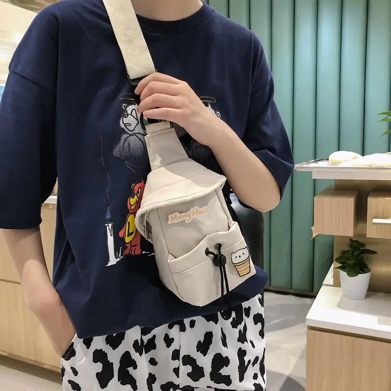 

Waist Bag New Fashion Simple Style Casual Design For Teenage Girls Crossbody Chest Women's Belt Bag Bum Bag For Travel Dailylife