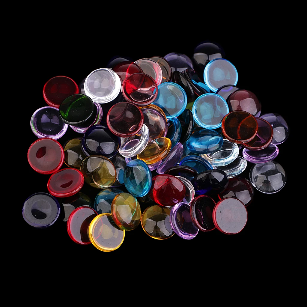 100g Mixed Color Round Shape Clear Glass Mosaic Tiles For DIY Crafts Mosaic Making Children Puzzle Art Craft Transparent Stone 100g Mixed Color Round Shape Clear Glass Mosaic Tiles For DIY Crafts Mosaic Making Children Puzzle Art Craft Transparent Stone