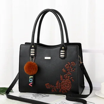 

YINGPEI Women Bag Vintage Casual Tote Top-Handle Women Messenger Bags Shoulder student Handbag Purse Wallet Leather 2018 New