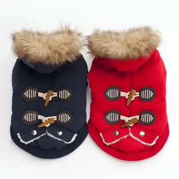 

Luxury Winter Dog Coat Clothes For Dogs Large Thicken Dog Coat Jacket Warm Winter Pet Coat For Small Dog Cloth Puppy