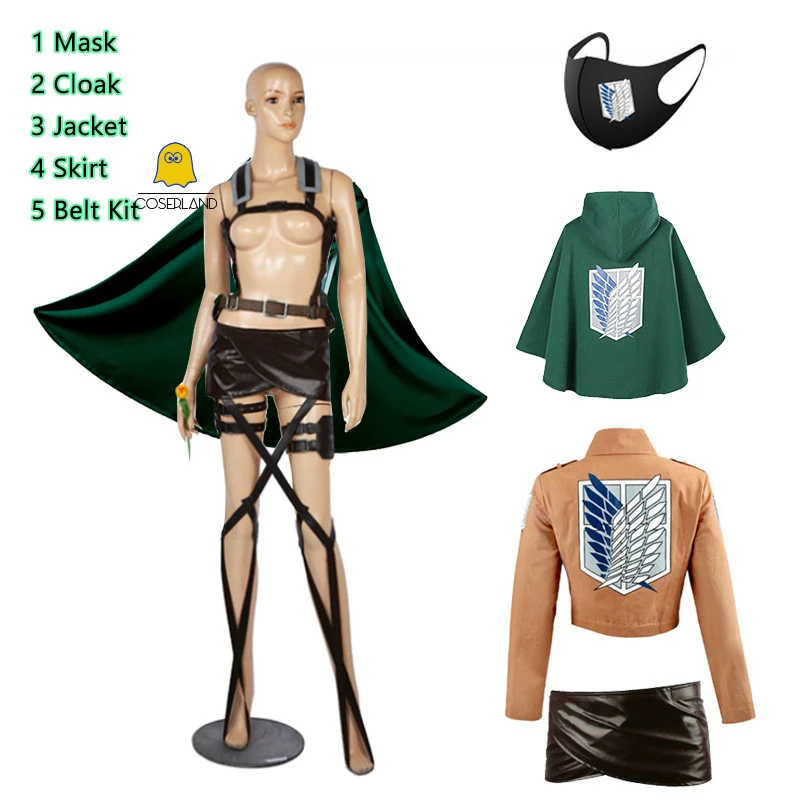 Attack On Titan Scout Jacket And Cloak Demacol br