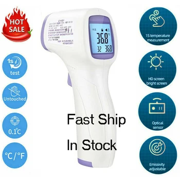 

2020 Muti-fuction LCD Digital Termomete Infrared Thermometer Gun Baby/Adult Body Non-contact Temperature Measurement Device
