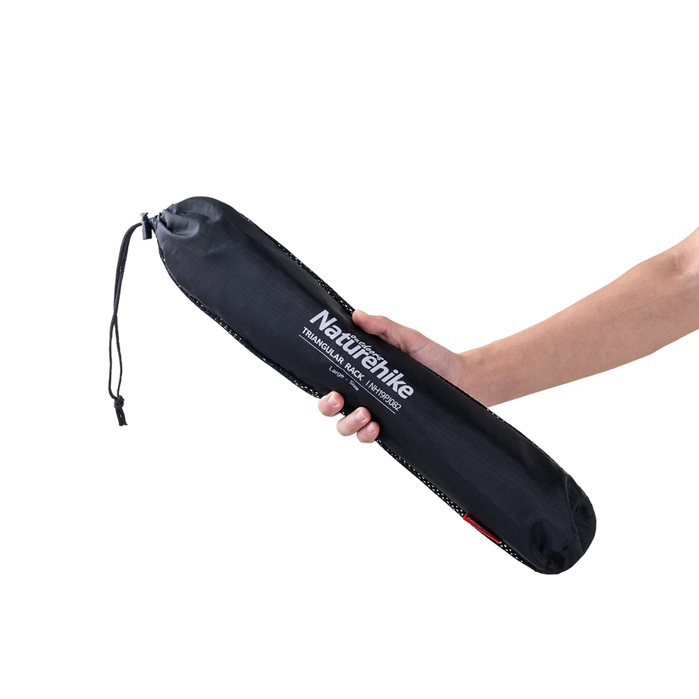Baratos Naturehike chényi de aleación de aluminio estante colgante para acampar al aire libre 8kg de peso del rodamiento estante Triangular de almacenamiento de ropa