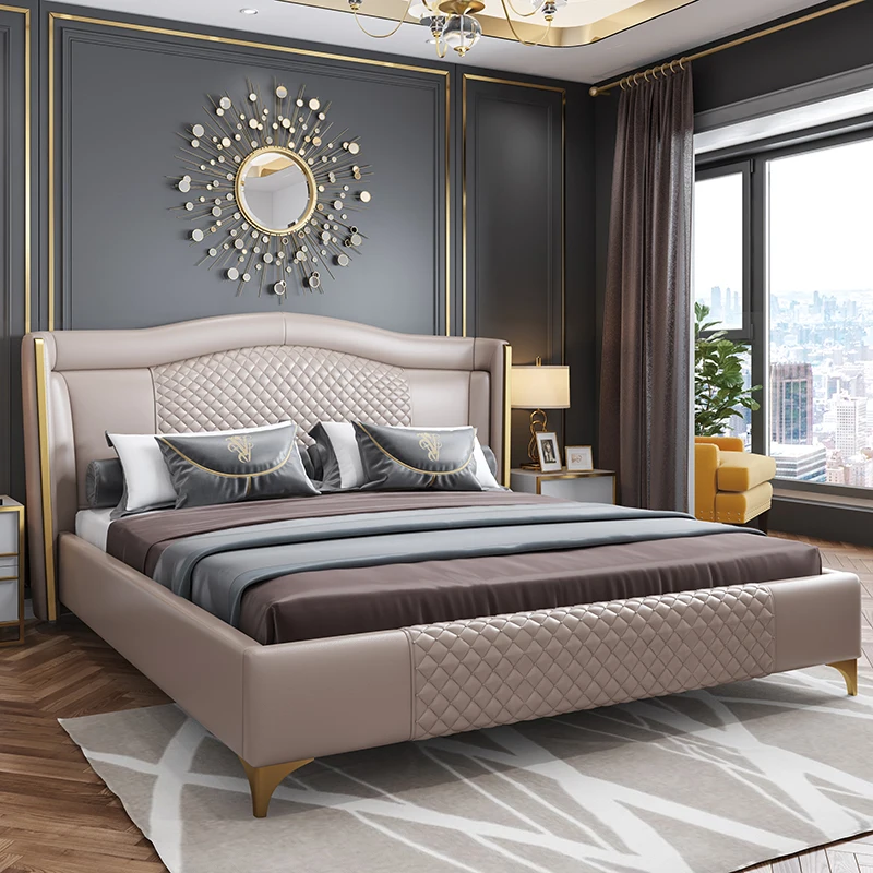 Smart bed frame camas bedroom furniture кровать двуспальная lit beds سرير muebles de dormitorio мебель bedroom set cama de casa