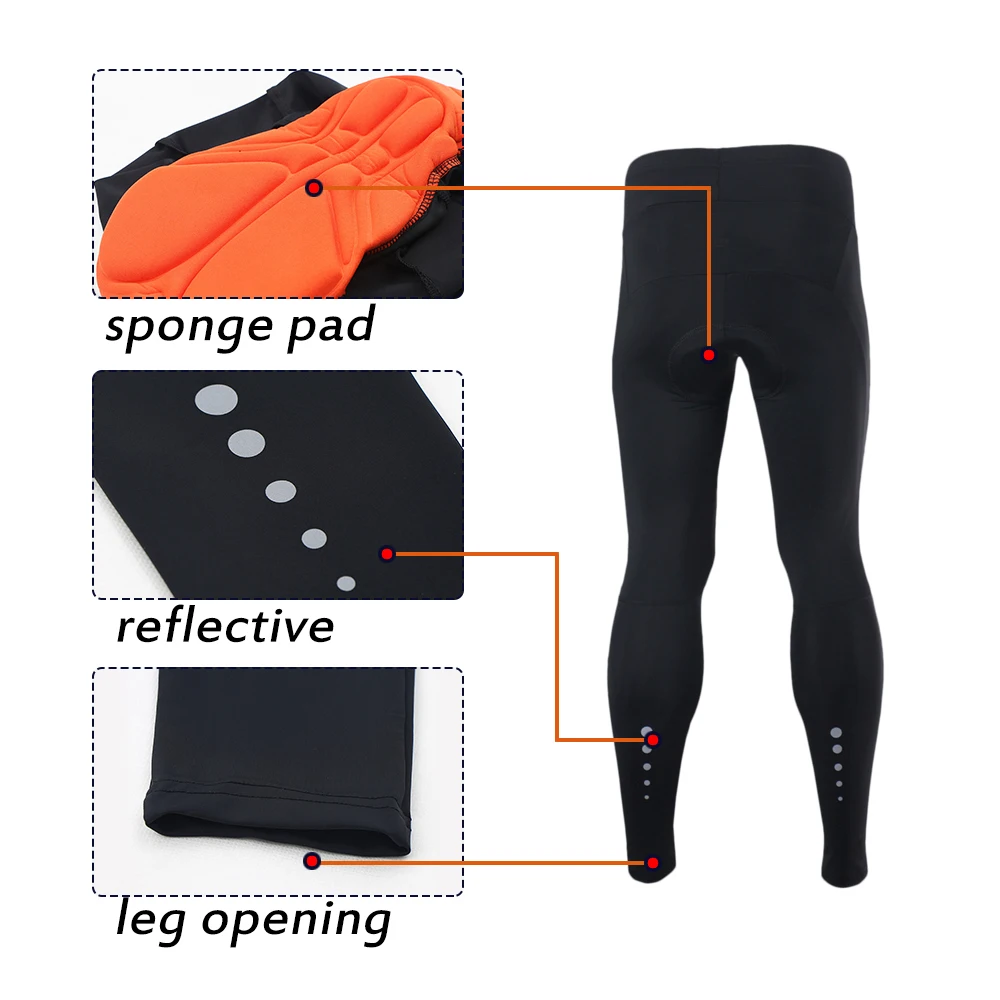 ARSUXEO, Мужские штаны для велоспорта, 3D Мягкие компрессионные колготки, велосипедные штаны, MTB, горные, горные, Ciclismo, дышащие, 16C91