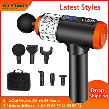 

Deep Muscle Massage Gun Fascia Gun Electric Percussion Massage Body Massager Exercising Relaxation Relief Pain After Fitness
