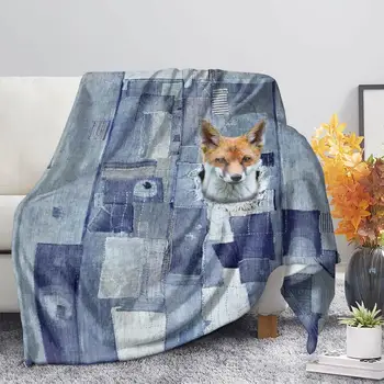 

Animal Pattern Print on Demand Multi Scripture Micro Polyester Throw Blanket Ultra Soft Comfort Gift Men Women