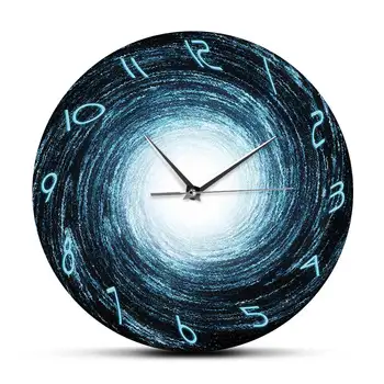 

Milky Way Galaxy Outer Space Beautiful Living Room Silent Wall Clock Nebula Universe Star Modern Quartz Wall Clock Home Decor