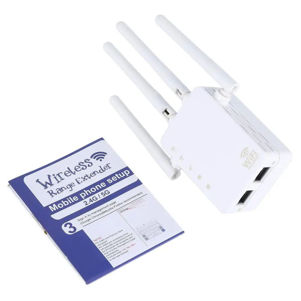 

New Wireless Wifi Repeater/Router 2.4G 5G Dual Band Wifi Signal Amplifier AP Signal Booster Network Range Extender