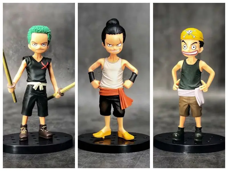 

One Piece DXF Childhood Sauron Ursolic Pooja Brad Sanji Trafalgar Garro Garage Kit Decoration