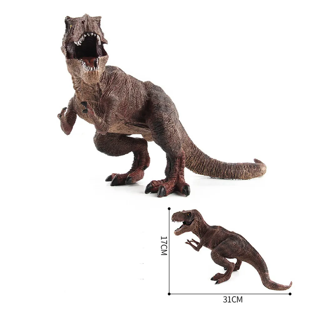 Модель динозавра для детей динозавр игрушки Парк Юрского периода для детей обучающая имитационная игрушка подарок L724 - Цвет: C