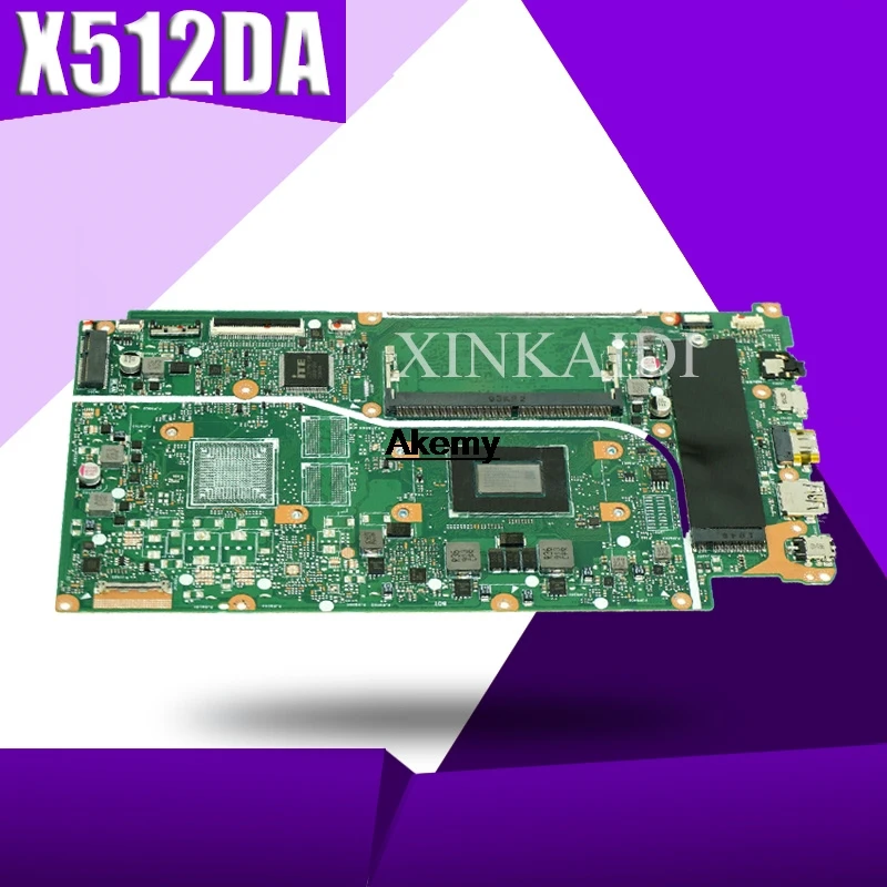 

Exchange service Laptop Motherboard For ASUS X512D X512DA X512DK F512D F512DA Mainboard