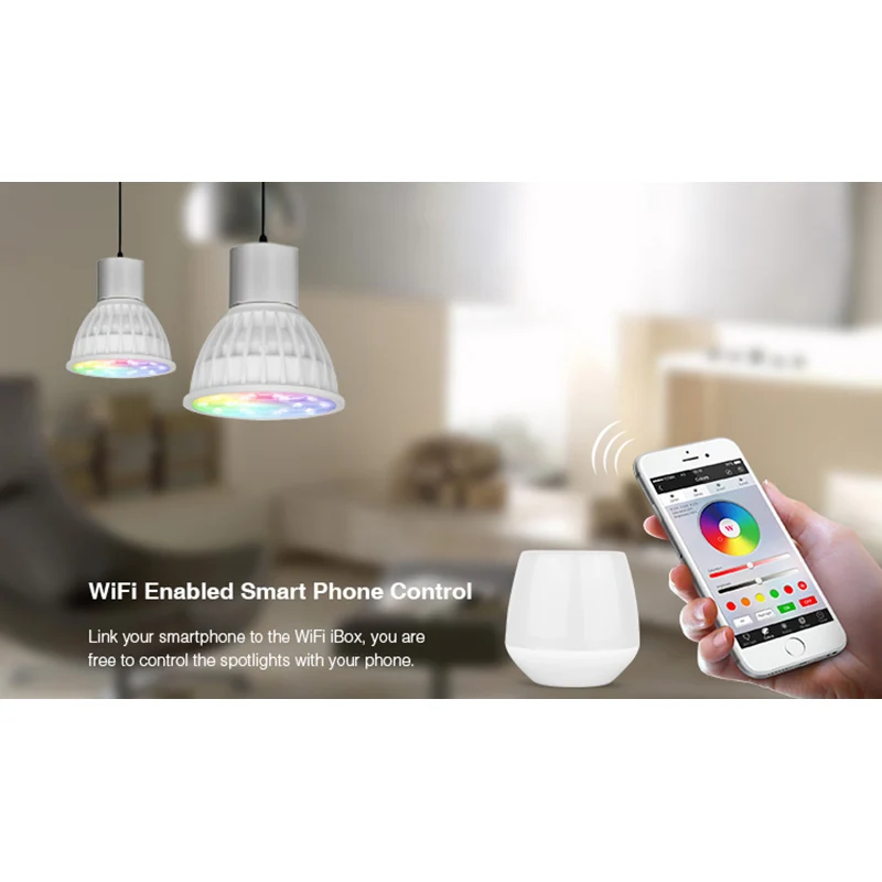 Светодиодный прожектор Miboxer 4 Вт RGB + CCT FUT103 GU10 FUT104 MR16 лампа для спальни ресторана