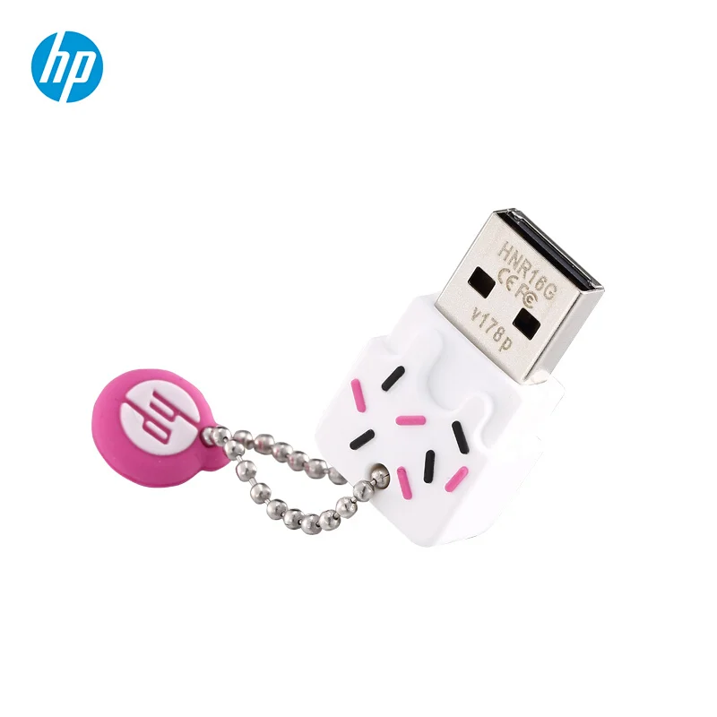 hp Memory Stick 16 ГБ 32 ГБ 64 Гб дропшиппинг USB флэш-накопитель водонепроницаемый силиконовый милый Кле USB2.0 Флешка 32 г