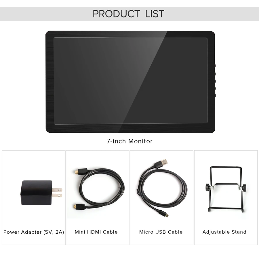 UPERFECT 7 &ġ ̴ ޴  IPS HD WLCD ȭ HDMI ÷ Ʈ PS4 Xbox    ȭ 450cd/m