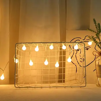 

10m 100LED Round Ball Fairy String Light Christmas Star Lights Christmas Party Wedding Decorative Lamp
