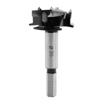 

GTBL 35Mm Alloy Hole Saw Woodworking Core Drill Bit Hinge Cutter Boring Bit Tipped Drilling Tool