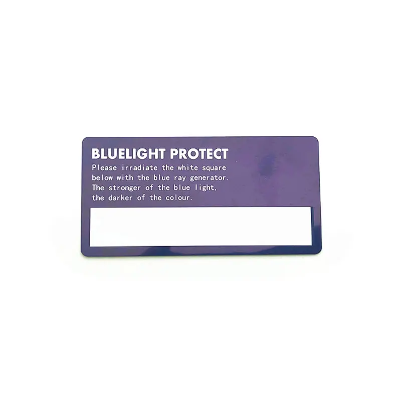 Kids Glasses Anti Blue Light Lenses Blue Light Test Card Led Flashlight Anti Test Accessory