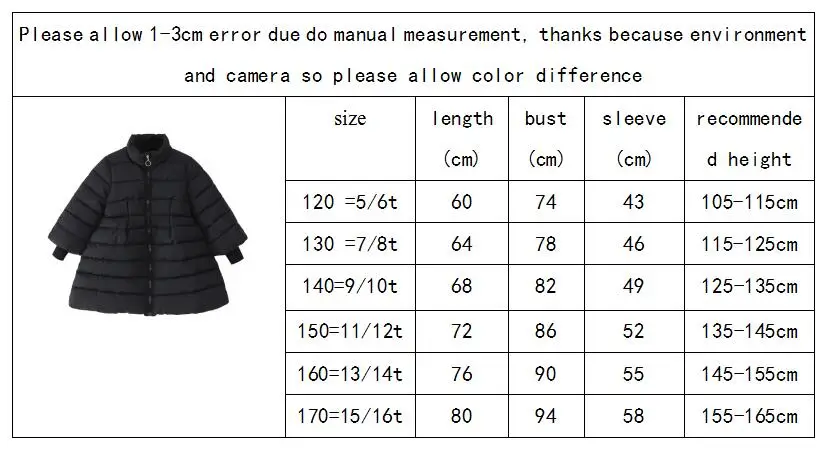 Зимняя детская одежда, парки для девочек, длинная теплая куртка, модная детская одежда с хлопковой подкладкой, верхняя одежда для малышей