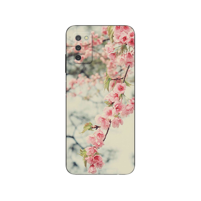 Samsung A03S Case Phone Back Cover For Samsung Galaxy A03s GalaxyA03s A 03s a037 Soft Silicon Case 6.5inch black tpu case