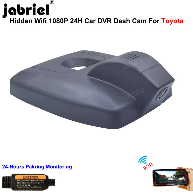 

Wifi Car DVR Dash Cam 24H Recorder for Toyota Highlander XU70 for Toyota Highlander XLE LE 2021 2022 2023 2024 for Toyota Kluger