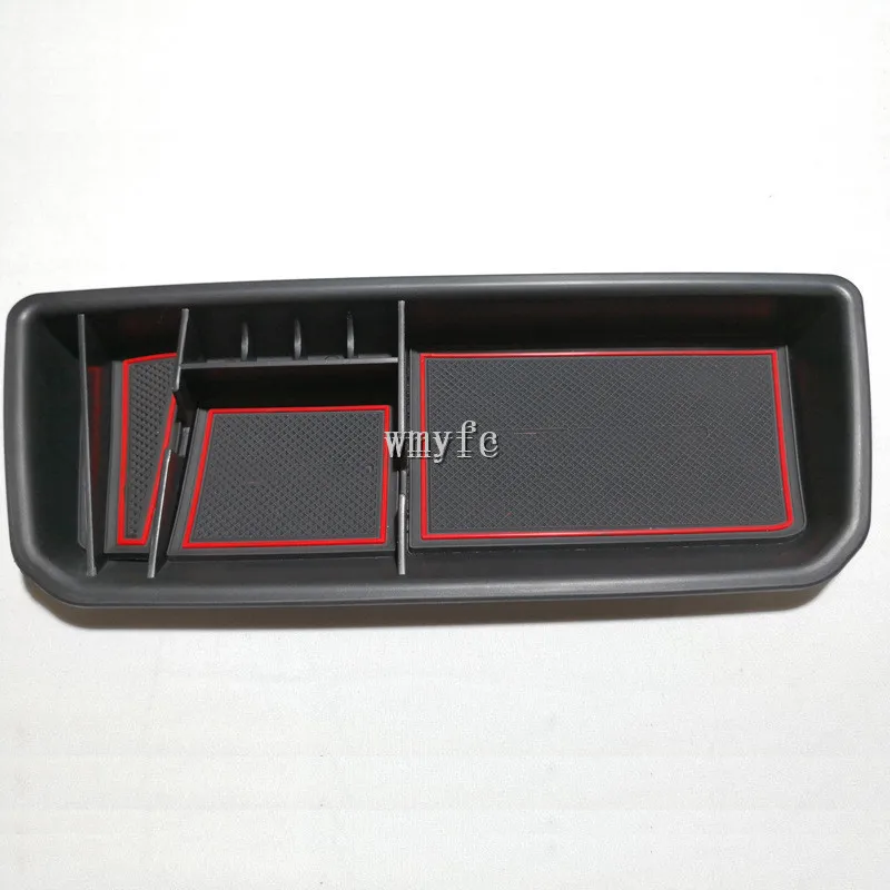 Для для тvolkswagen VW Atlas Teramont приборная панель из АБС ящик для хранения держатель сотового телефона коробка стайлинга автомобилей аксессуар