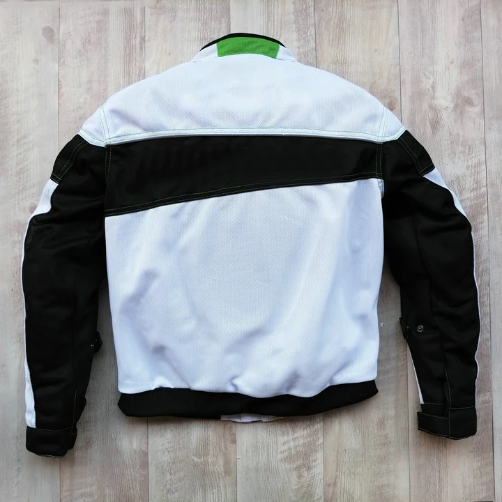 Мотоцикл Дышащие куртки для мотоцикла Kawasaki квадроцикл внедорожный сетки куртка с защитой