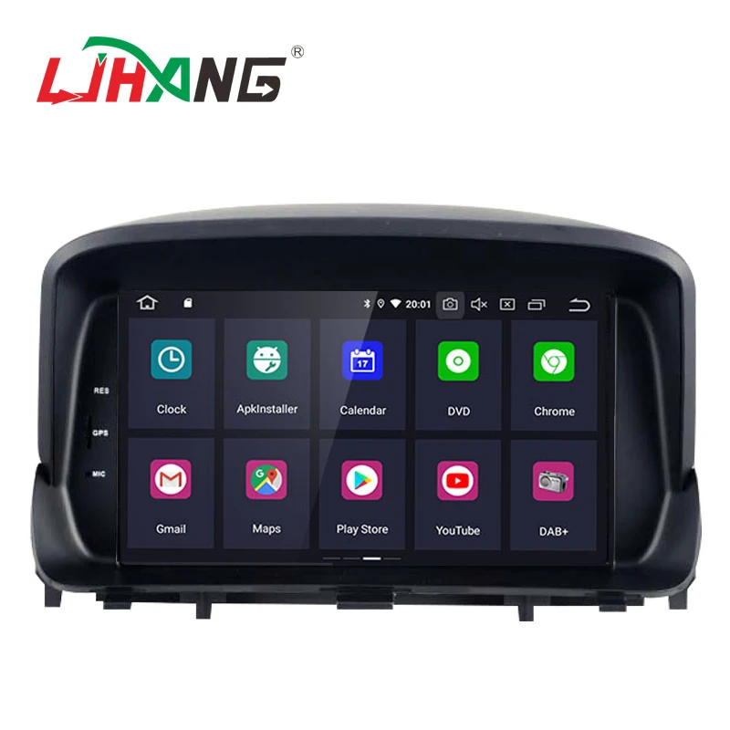 LJHANG 8 дюймов Android 10 автомобильный dvd плеер для OPEL MOKKA WIFI мультимедиа GPS навигация 2 Din