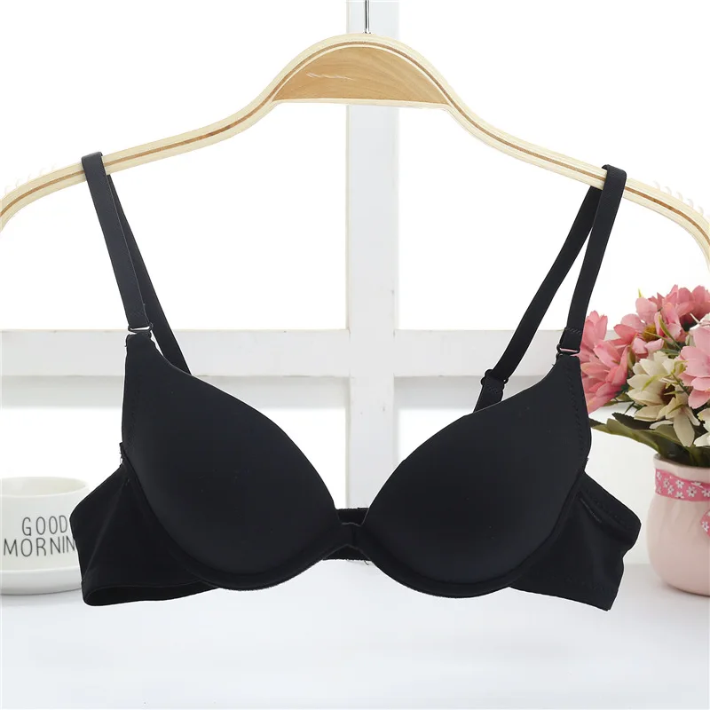 32-38AB Breasts Lingerie Anti-sagging Push-upbra Expansion Chest Bra Set  Sexy Small Chest Bra - AliExpress