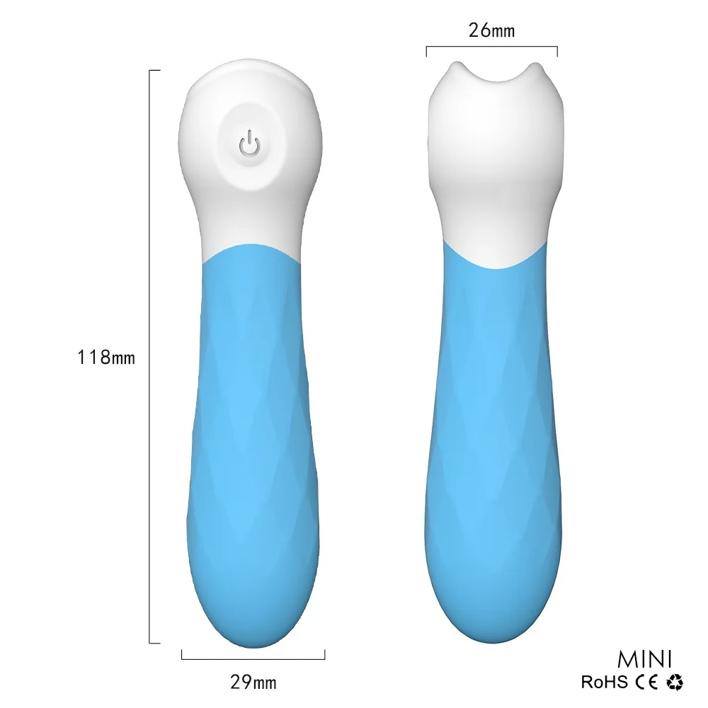 Женский G Spot кролик мини вибратор фаллоимитатор секс игрушки для женщин