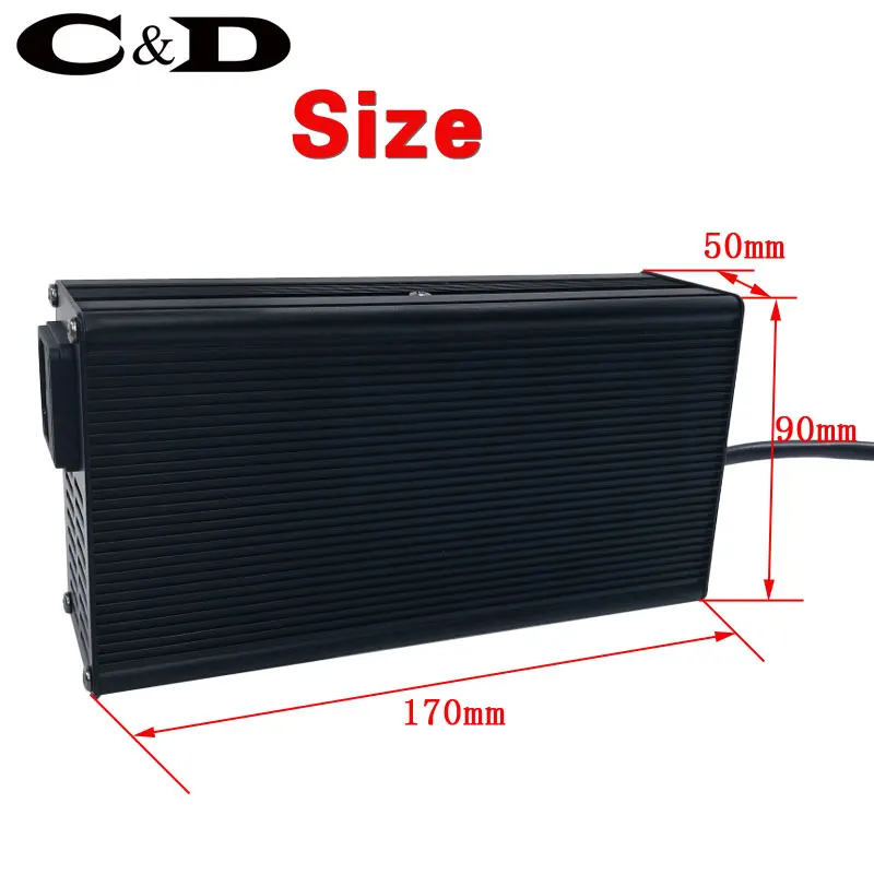 Flash Deal 36V 48V 52V Lithium battery charger 4A fast charger 42V 54.6V 58.8V li-ion battery pack charger ebike electric bike DC XLR RCA 3