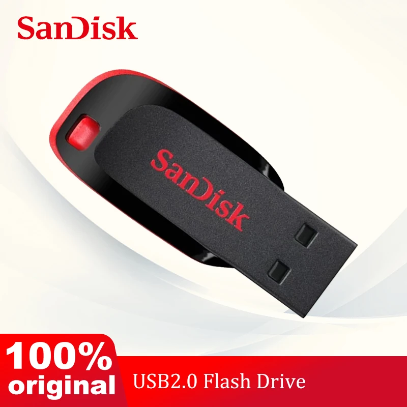 USB-флеш-накопитель SanDisk CRUZER BLADE USB 2 0 128/64/32/16/8/4 ГБ | Компьютеры и офис