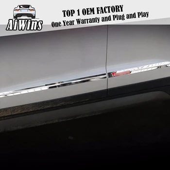 

Aiwins FOR 2015 2016 HYUNDAI TUCSON TL CHROME SIDE DOOR BODY LINE GARNISH MOULDING COVER PROTECTION CAR STYLING