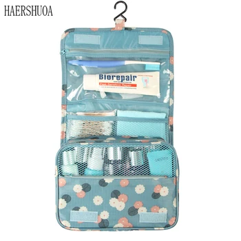 

High quality travel set waterproof wash bag cosmetic bag foldable multi-function hanging portable wash storage bag travel bag