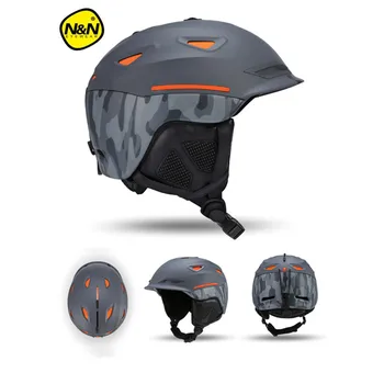 

NANDN Unisex Ski Helmet Breathable Ultralight Skiing Cap For Men Women Snowboard Skateboard Winter Outdoor Sports Safety Hat
