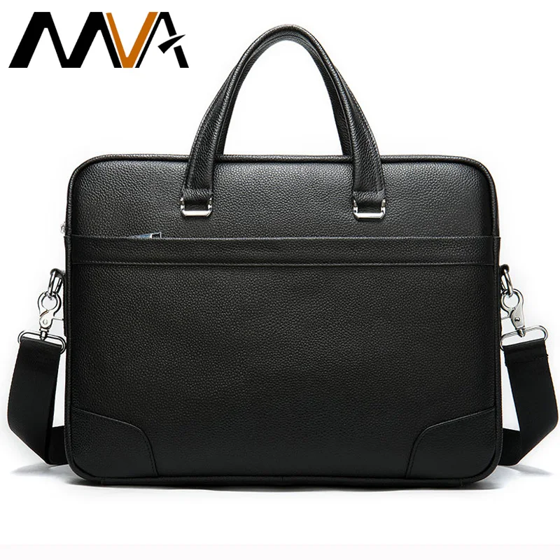 MVA сумка, мужской портфель, натуральная кожа, сумка для ноутбука, мужская кожаная офисная сумка, мужская сумка, деловая сумка для документов, мужская сумка