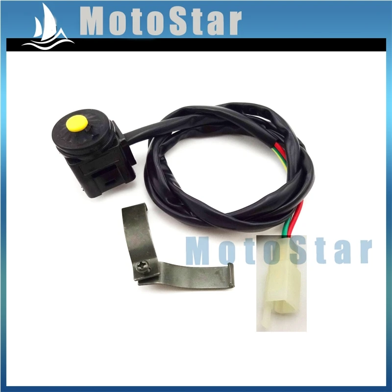 Electric Start Button Open Start Handle Switch For Chinese Pit Pro Trail Dirt Bike Motocross