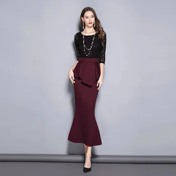 

New Deep purple Half Sleeves Mermaid Mother Of The Bride Dresses 2020 Guest Party Formal Gowns Long Mother Dresses For Wedding