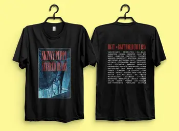 

SKINNY PUPPY Dig It Bigot Tour 1986 Severed Heads T-Shirt New Selling