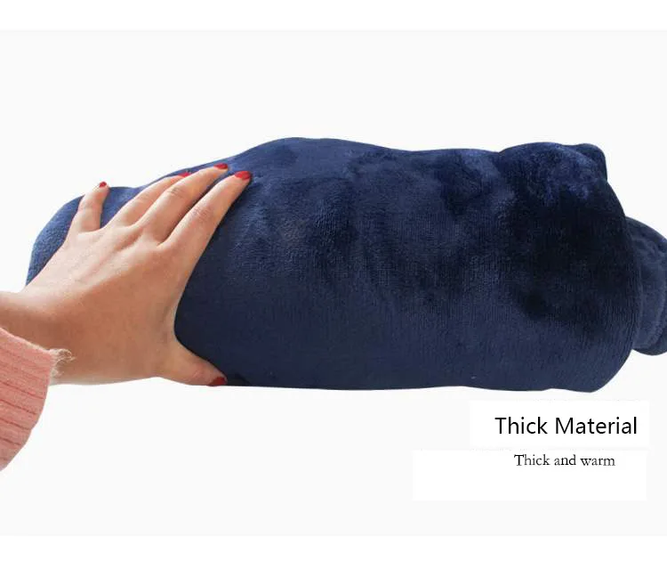 Мягкое микрофибровое плюшевое Коралловое флисовое шерстяное одеяло с рукавами с капюшоном Наклонный халат свитер пуловер ТВ Флисовое одеяло