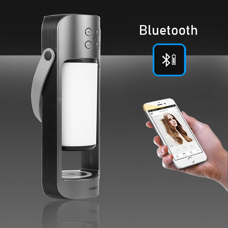 YUNAO AYL09 Bluetooth Динамик с ночной Светильник Поддержка Беспроводной Зарядка через usb
